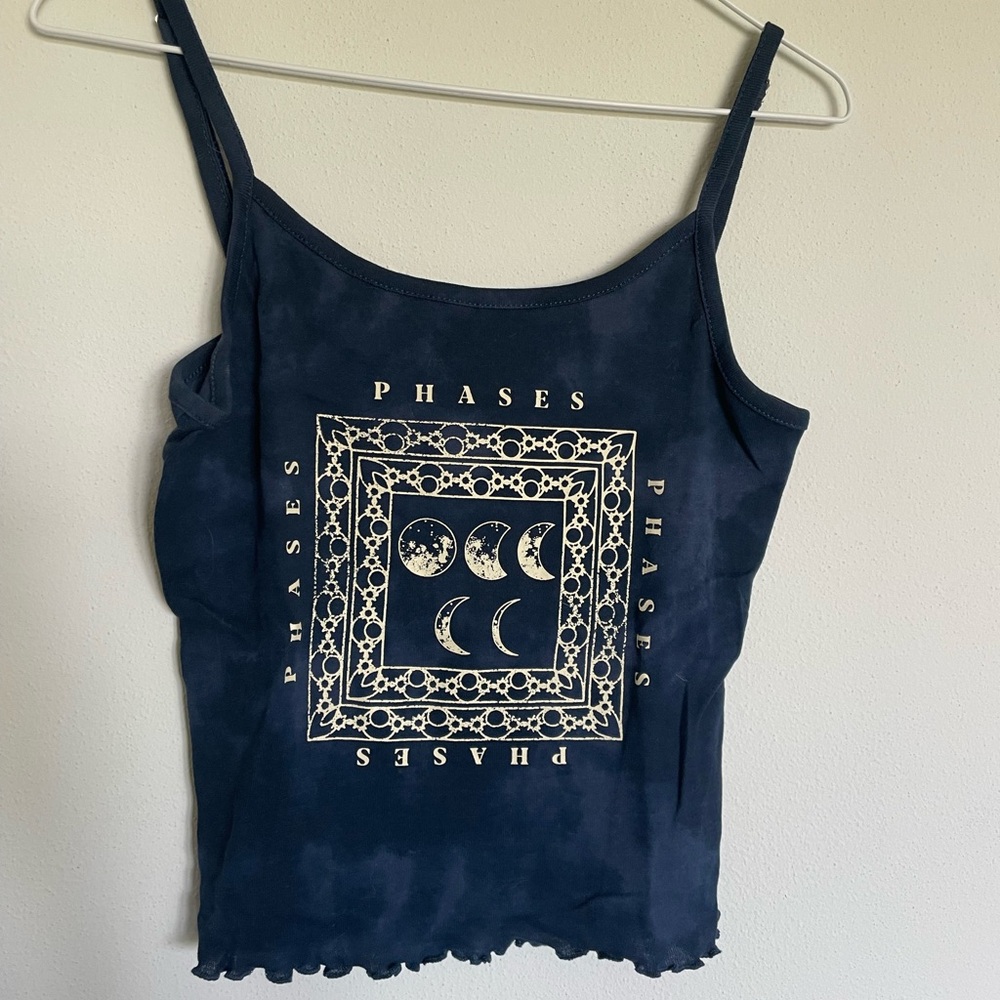 Mighty Fine Dark Blue Celestial Camisole